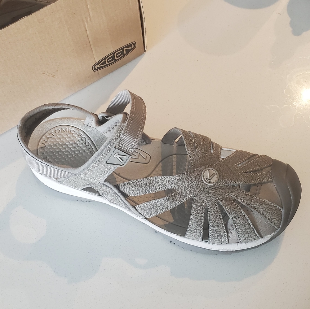 Keen Rose Sandal in " Brindle/Shitake" Size 8